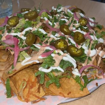 Breezy Burrito Bar - disco fries - Bars Near Me - Buffalo, New York
