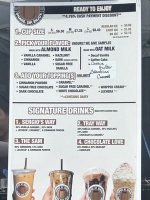 Menu photo 1 Coffee by Sergio Los Angeles, CA