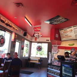 the inside of the restaurant the inside of the restaurant