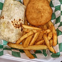 RiRi’s Caribbean Kitchen - Curry Chicken Wrap