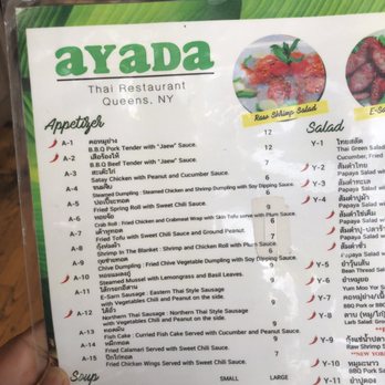 Ayada Thai - Appetizer menu - Thai Near Me - Elmhurst, New York Ayada Thai - Appetizer menu - Thai Near Me - Elmhurst, New York