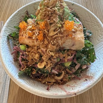 This Bowl - OG bowl with miso salmon - Fast Food Near Me - New York, New York