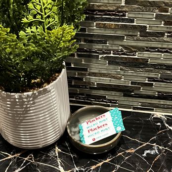 BoujieMana - Courtesy mint flossers in restroom - Mediterranean Near Me - San Diego, California BoujieMana - Courtesy mint flossers in restroom - Mediterranean Near Me - San Diego, California