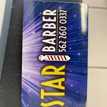 Star Barber - Business card - Barbers Near Me - Cypress, California