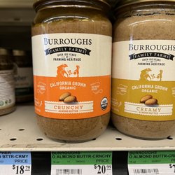 El Cerrito Natural Grocery - $21 jar of almond butter
