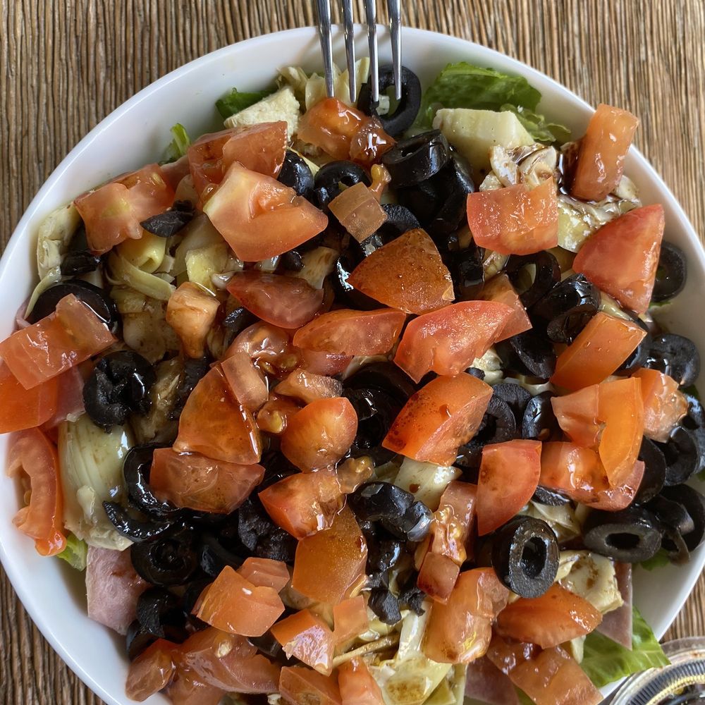 Antonia's Pizza - House salad - Pizza Near Me - San Luis Obispo, California