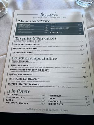 Menu photo 7 Grace's Houston, TX