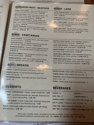 Menu photo 7 Mela Indian Restaurant Asheville, NC Menu photo 7 Mela Indian Restaurant Asheville, NC
