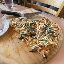 Hawkins Farms Cellars - Thai pizza was amazing!