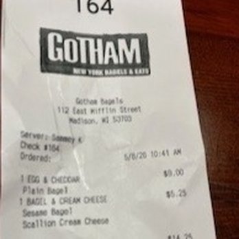 Gotham Bagels - Bagels Near Me - Madison, Wisconsin