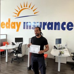 A-MAX Insurance - One of our customers prize winner for referring his friends.