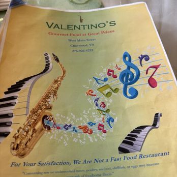 Valentino's - Menu - Italian Near Me - Clintwood, Virginia Valentino's - Menu - Italian Near Me - Clintwood, Virginia