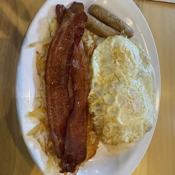 Biscuit House - Full Biscuit Breakfast with over medium eggs - Breakfast & Brunch Near Me - Schertz, Texas