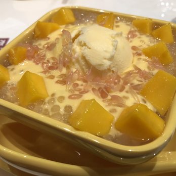 Sweethoney Dessert - mango sago pomelo with ice cream - Desserts Near Me - Alhambra, California