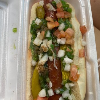 Mikey's Drive In - Chicago dog - Burgers Near Me - Bridgman, Michigan Mikey's Drive In - Chicago dog - Burgers Near Me - Bridgman, Michigan