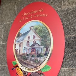 Chocolaterie de L’ile d’Orleans - The entry way