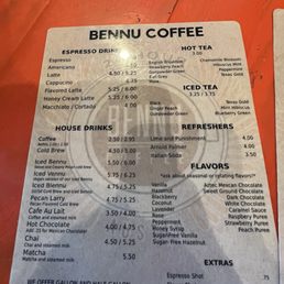 Menu Menu