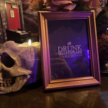 Drunk Shakespeare - Phoenix - Signage at the bar - Comedy Clubs Near Me - Phoenix, Arizona