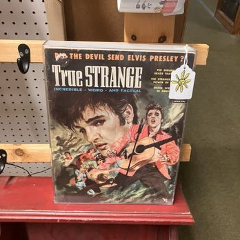 Sentimental Journey Marketplace - funny elvis book - Antiques Near Me - Olathe, Kansas