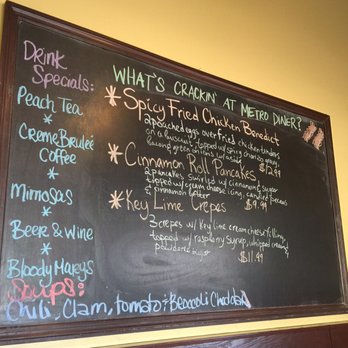 Metro Diner - Today's specials. - Diners Near Me - Jacksonville, Florida Metro Diner - Today's specials. - Diners Near Me - Jacksonville, Florida