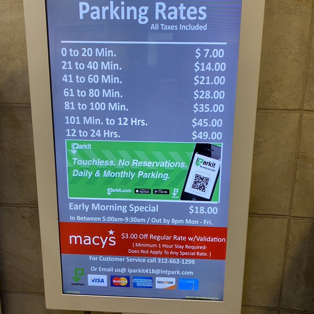 Wabash-Randolph Self Park - April 2021 - Parking Near Me - Chicago, Illinois Wabash-Randolph Self Park - April 2021 - Parking Near Me - Chicago, Illinois