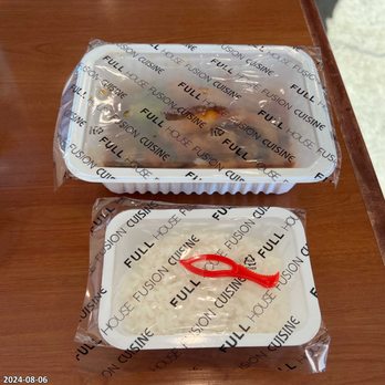 Full House Plus - Leftovers in sealed packages - Chinese Near Me - Torrance, California