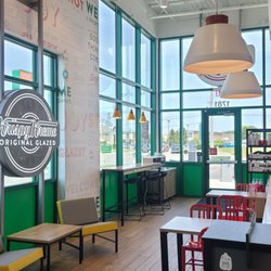 Krispy Kreme - Interior seating