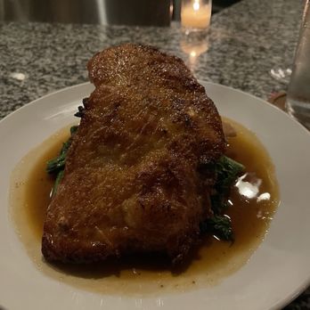 Louie - Roast Chicken, Rapini, Chicken Jus - Italian Near Me - Clayton, Missouri Louie - Roast Chicken, Rapini, Chicken Jus - Italian Near Me - Clayton, Missouri