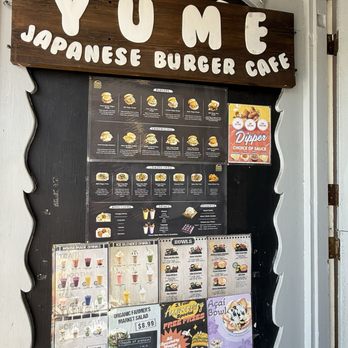 Yume Japanese Burger Cafe - Menu - Japanese Near Me - Ojai, California Yume Japanese Burger Cafe - Menu - Japanese Near Me - Ojai, California