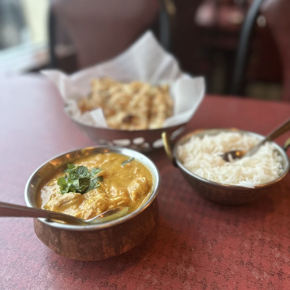 Aamantran Indian Cuisine - three bowls of food - Indian Near Me - Toms River, New Jersey Aamantran Indian Cuisine - three bowls of food - Indian Near Me - Toms River, New Jersey