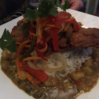 RumFish Grill - Caribbean Snapper with Shrimp Curry - Seafood Near Me - St Pete Beach, Florida