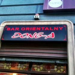 Bar Orientalny DONG - A - Reklama nad wejściem