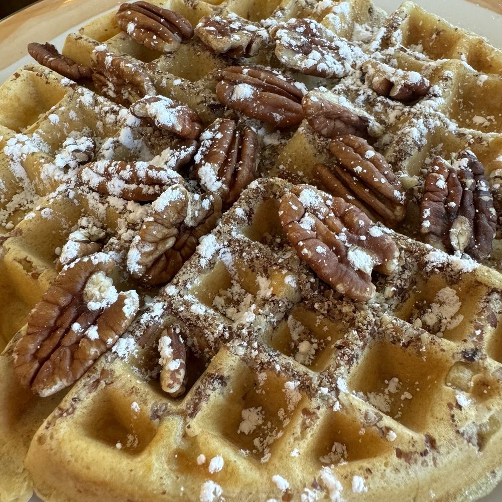 The Kitchen Table - Pecan waffle - American Near Me - North Myrtle Beach, South Carolina The Kitchen Table - Pecan waffle - American Near Me - North Myrtle Beach, South Carolina