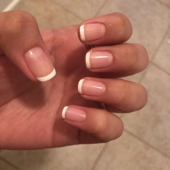 Angel Nails - Gel French manicure $36 - Nail Salons Near Me - Virginia Beach, Virginia
