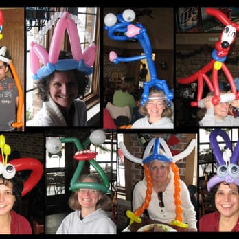The Classy Clown - Balloon Hat Luncheon - Party Supplies Near Me - St. Charles, Illinois