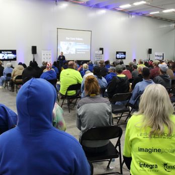 SOS Audio Events - Explore Industries Company Meeting (inside factory) with SOS Audio Events support - Audio/Visual Equipment Rental Near Me SOS Audio Events - Explore Industries Company Meeting (inside factory) with SOS Audio Events support - Audio/Visual Equipment Rental Near Me