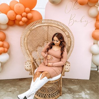 A La Mode Collections - Chloe peacock chair - Party Equipment Rentals Near Me - Santa Ana, California