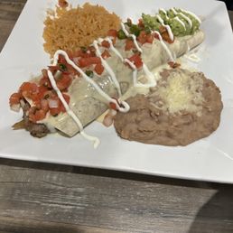 Steak burrito
