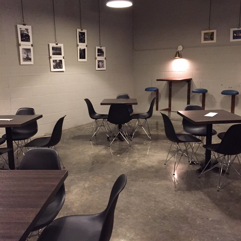 Bellwether Brewing Company - Thought the floating chairs were awesome along the wall - Brewpubs Near Me - Spokane, Washington