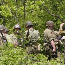 Pennsylvania Military Museum - WWII Revisited Living History bivouac