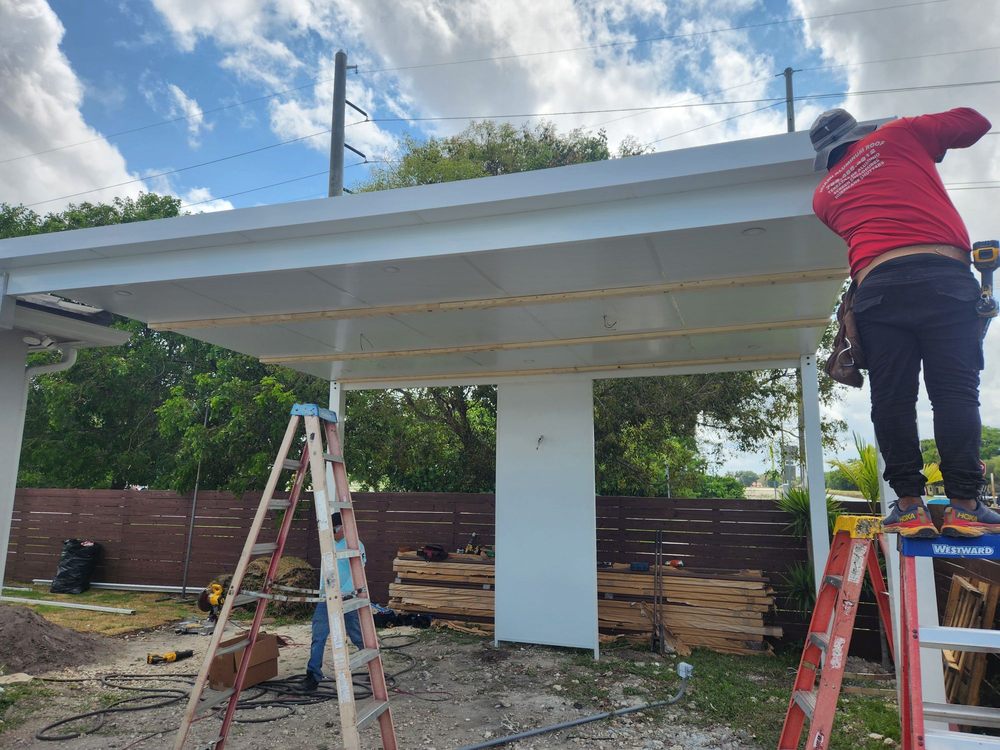 Slide of Miami Aluminum Roof