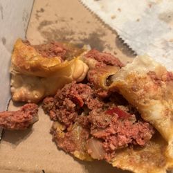 East Ridge Pizzeria Restaurant - Wouldn't recommend this place to my worst enemy!! Raw meat? Where is the health department?