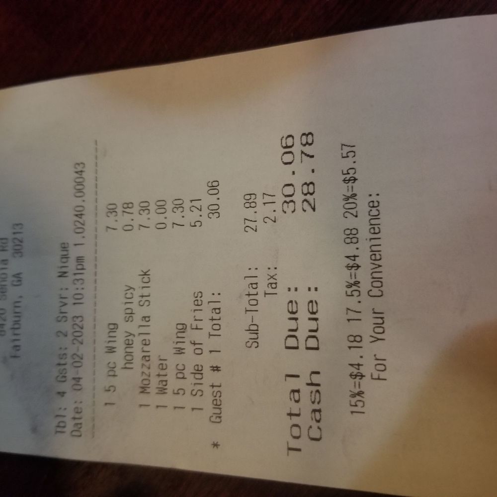 Scam receipt! Scam receipt!