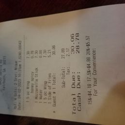 Scam receipt!