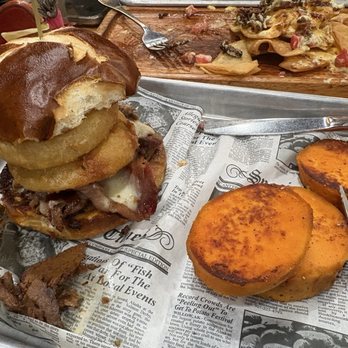 The Hen and The Hog - Smoked Brisket Melt - Breakfast & Brunch Near Me - Boca Raton, Florida The Hen and The Hog - Smoked Brisket Melt - Breakfast & Brunch Near Me - Boca Raton, Florida