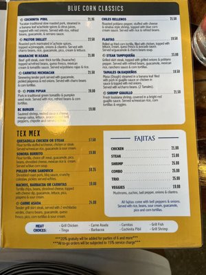 Menu photo 5 Blue Corn Tequila & Tacos Baton Rouge, LA