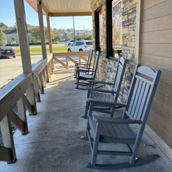 Jack's Family Restaurant - Rocking Chairs on the Porch Reminds me of Cracker Barrel.