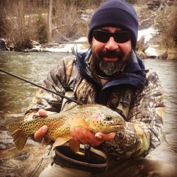 Conejos River Anglers - Caught up high on the Conejos river. Thanks for all the coaching Robb Scott!