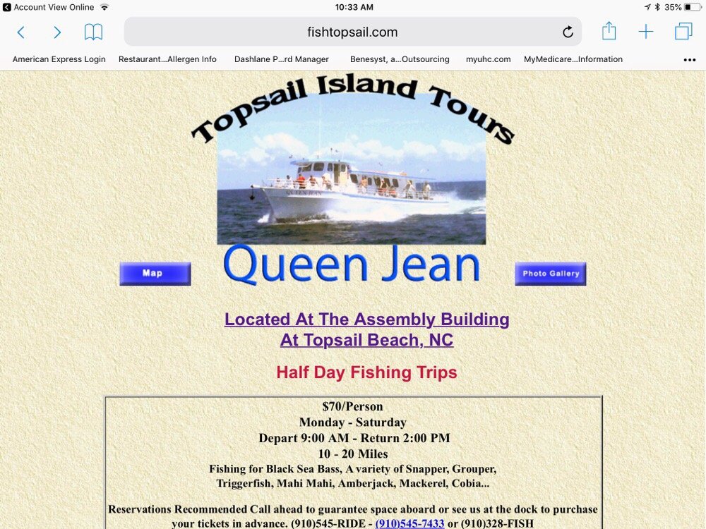 Topsail Island Tours