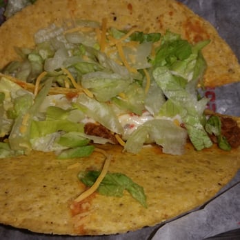 Taco Bell - This was the second taco just like this one. My beefy quesadia was wrapped like a little burrito. Wasn't even hot. - Fast Food Near Me - Salt Lake City, Utah Taco Bell - This was the second taco just like this one. My beefy quesadia was wrapped like a little burrito. Wasn't even hot. - Fast Food Near Me - Salt Lake City, Utah